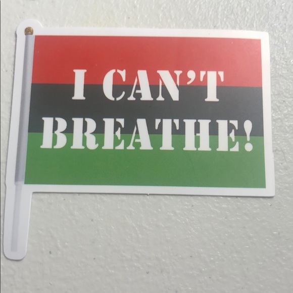 Black Lives Matter/I can’t breathe sticker flags - Picture 2 of 5